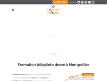 Tablet Screenshot of format-drone.com